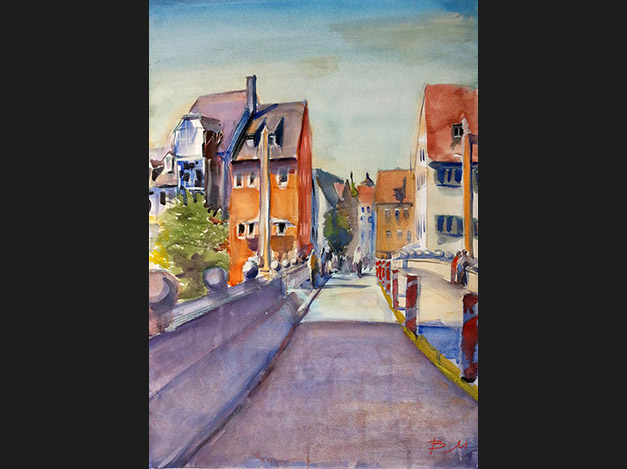 On the streets of Nuremberg-Germany